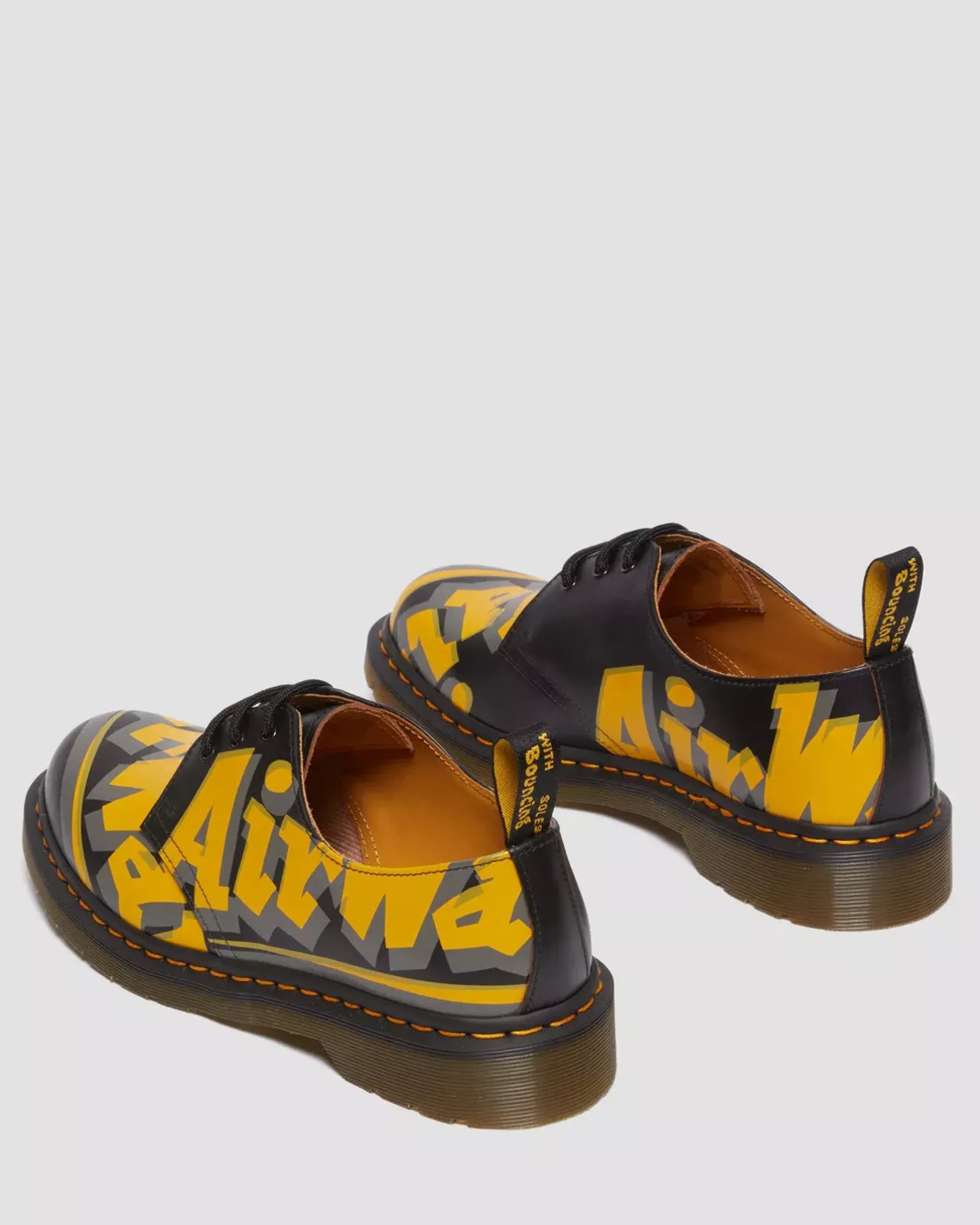 Sale|Originals>Dr. Martens 1461 Airwair Vintage Smooth Leather Oxford Shoes BLACK+MULTI — Airwair Vintage Smooth