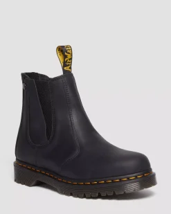 Sale|Originals>Dr. Martens 2976 Alternative Full Grain Leather Chelsea Boots Black — Waxed Full Grain