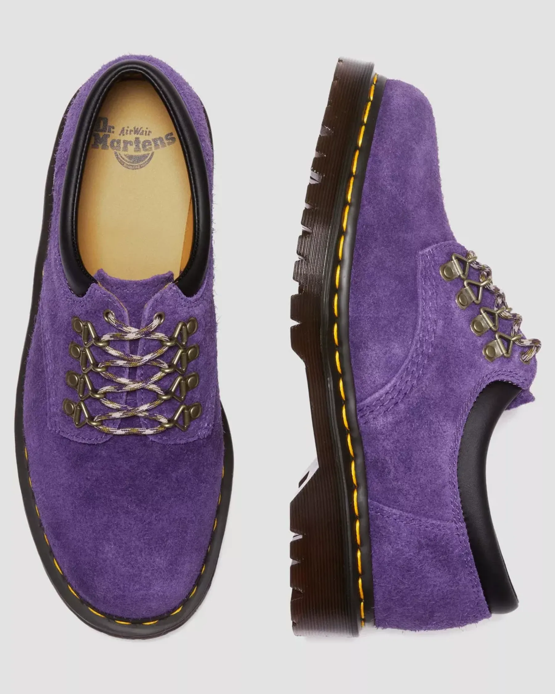 Sale|Originals>Dr. Martens 8053 Ben Suede Casual Shoes RICH PURPLE — Long Napped Suede