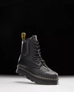 Originals|Platform Boots>Dr. Martens 1460 Beta Zebzag Platform Boots Black — Lunar+Sorento+Hub Ripstop