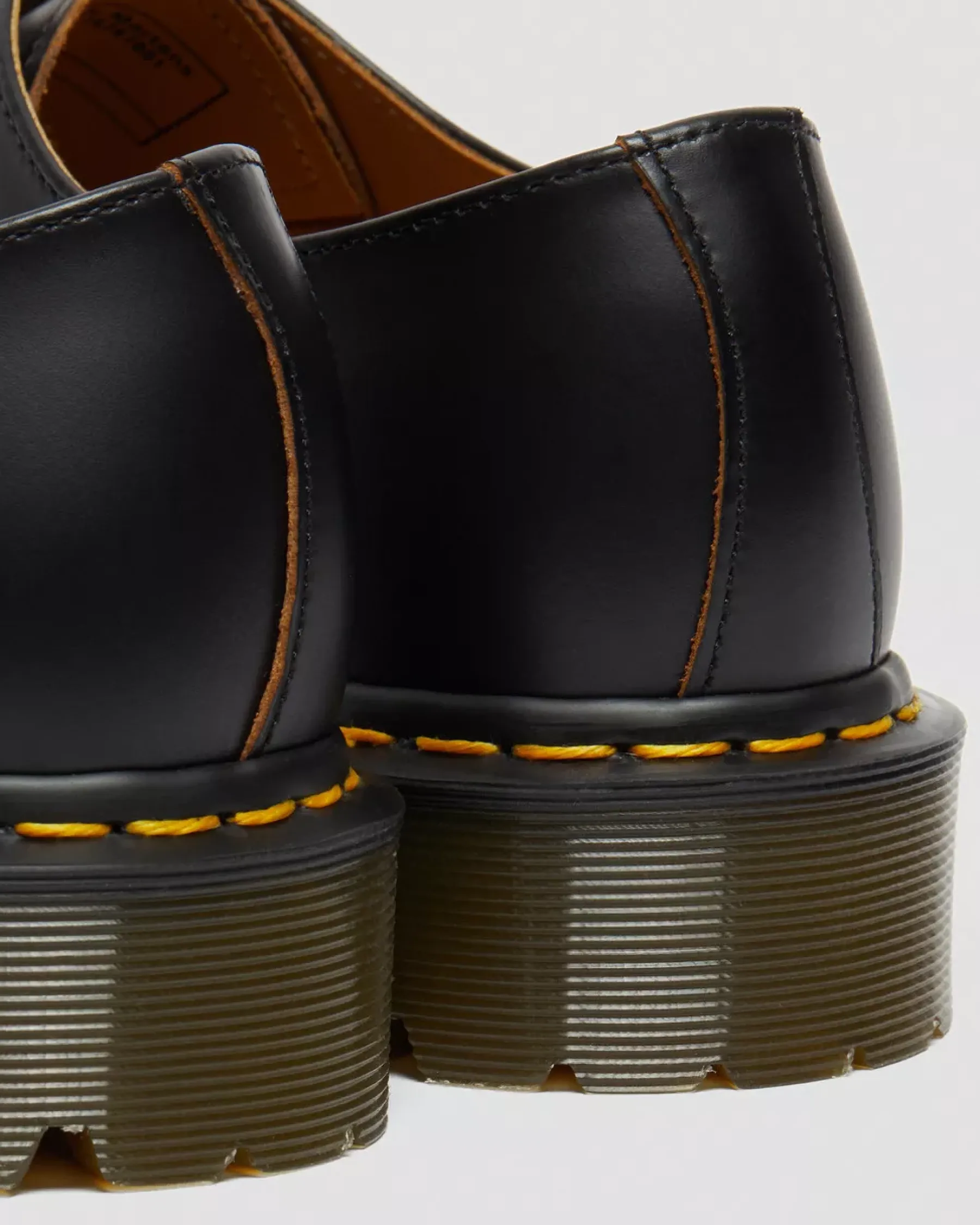 Sale|Originals>Dr. Martens 1461 Bex Made in England Toe Cap Oxford Shoes Black — Vintage Smooth