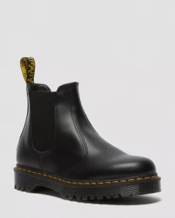 Originals|Bestsellers>Dr. Martens 2976 Bex Smooth Leather Chelsea Boots Black — Smooth Leather