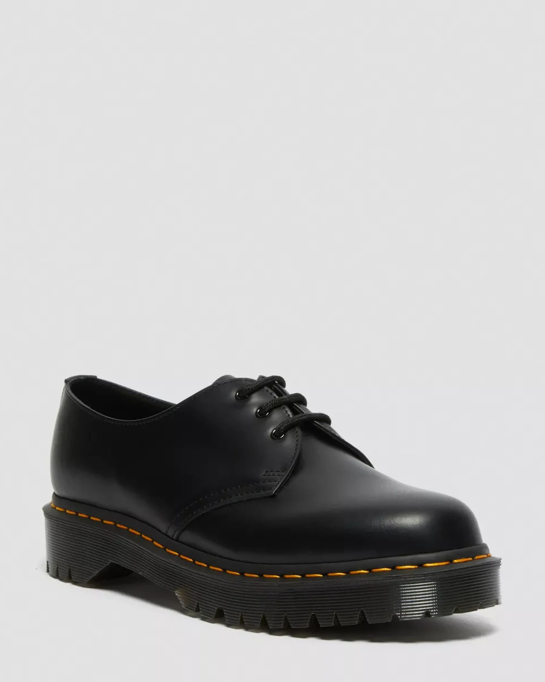 Bestsellers|Bestsellers>Dr. Martens 1461 Bex Smooth Leather Oxford Shoes Black — Smooth Leather