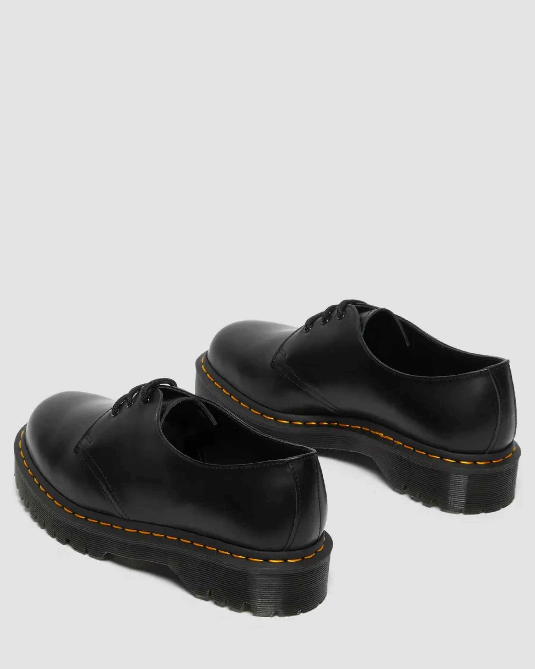 Bestsellers|Bestsellers>Dr. Martens 1461 Bex Smooth Leather Oxford Shoes Black — Smooth Leather