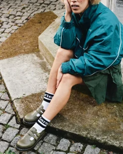 Sale|Mary Janes>Dr. Martens 8065 Carrara Leather Mary Jane Shoes Olive — Carrara