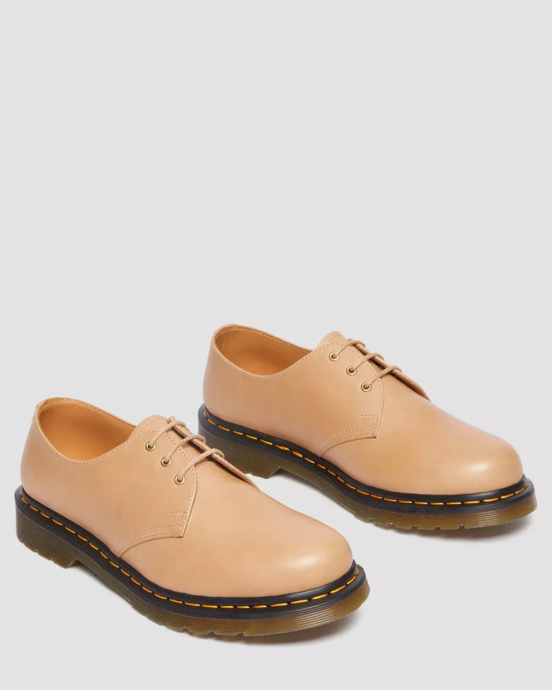 Sale|Originals>Dr. Martens 1461 Carrara Leather Oxford Shoes Beige — Carrara