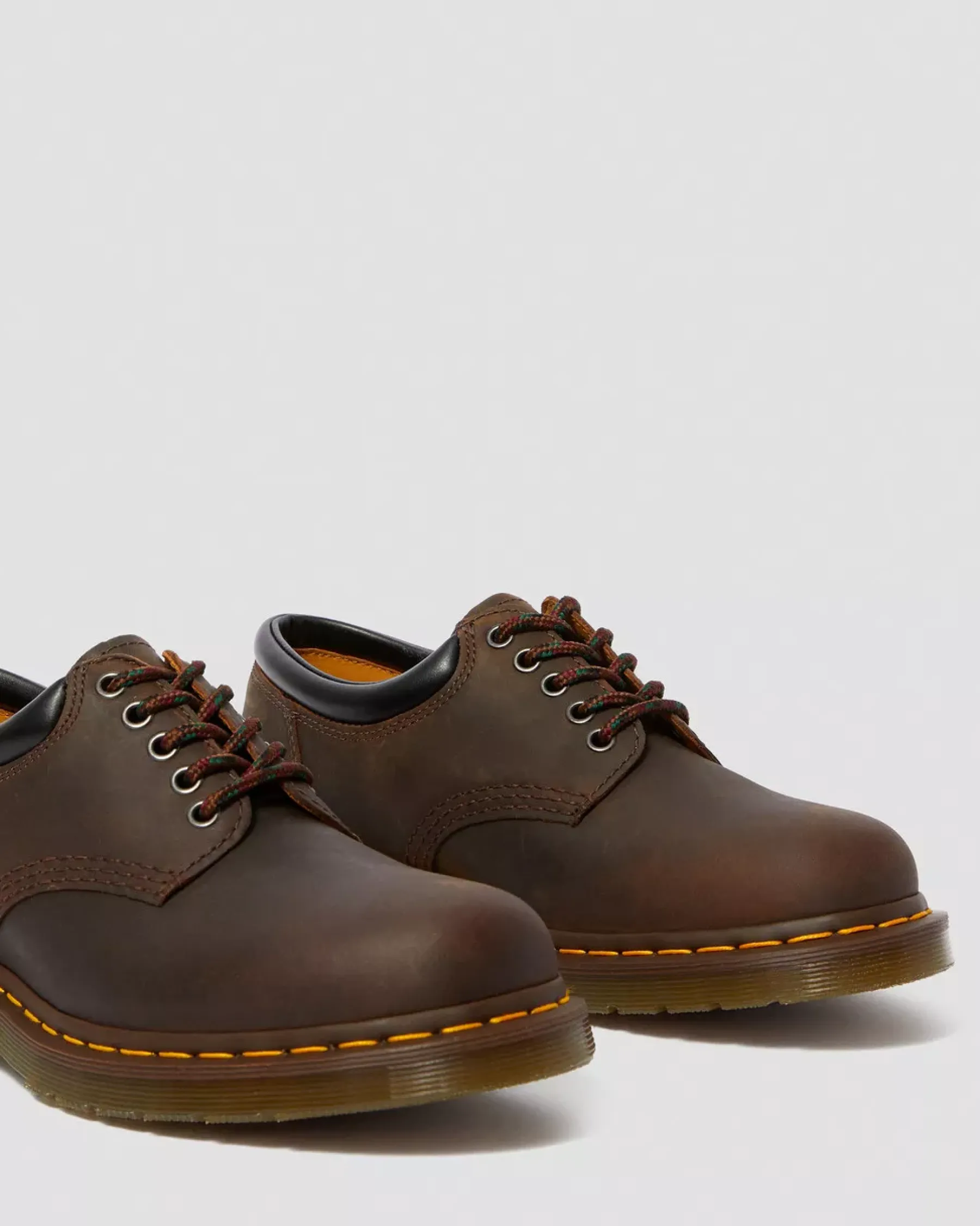 Originals|Shoes>Dr. Martens 8053 Crazy Horse Leather Casual Shoes Dark Brown — Crazy Horse