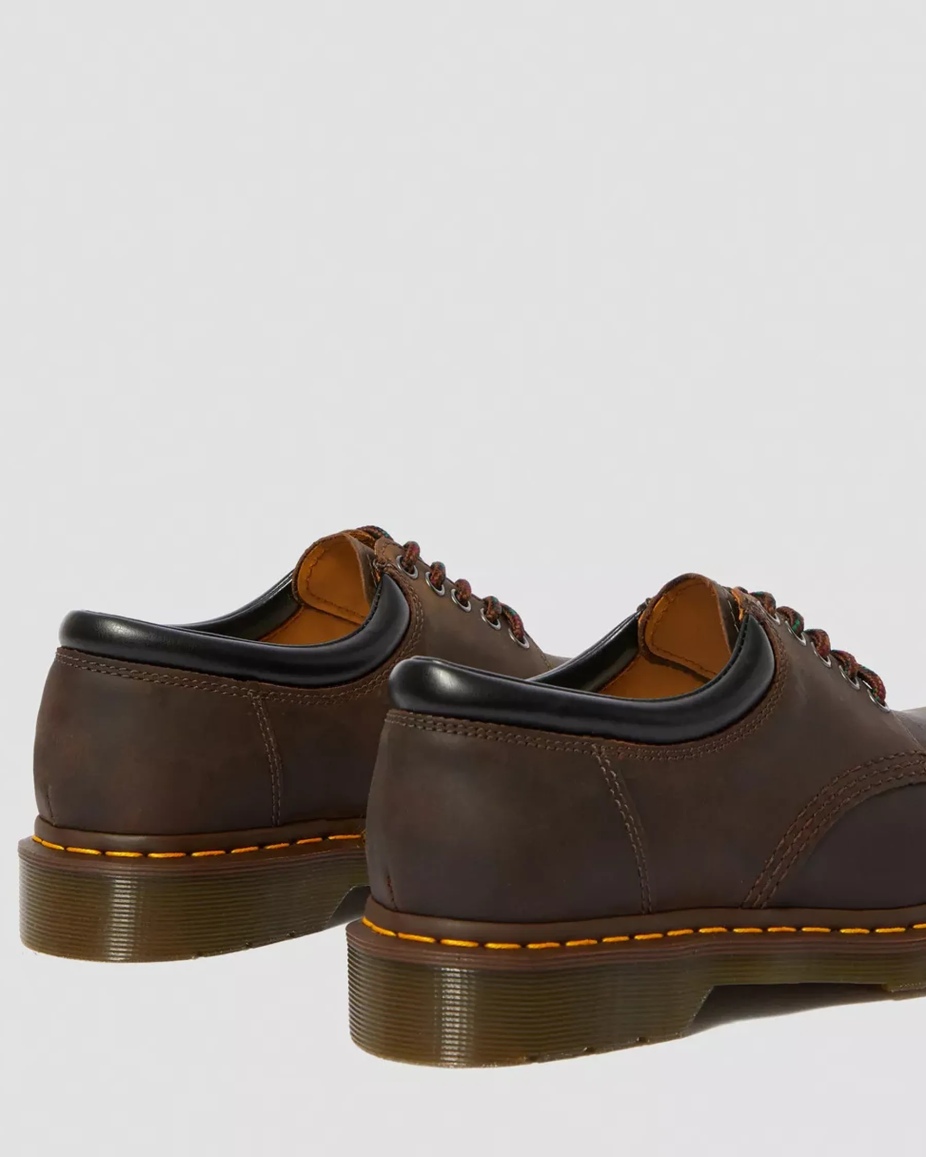 Originals|Shoes>Dr. Martens 8053 Crazy Horse Leather Casual Shoes Dark Brown — Crazy Horse