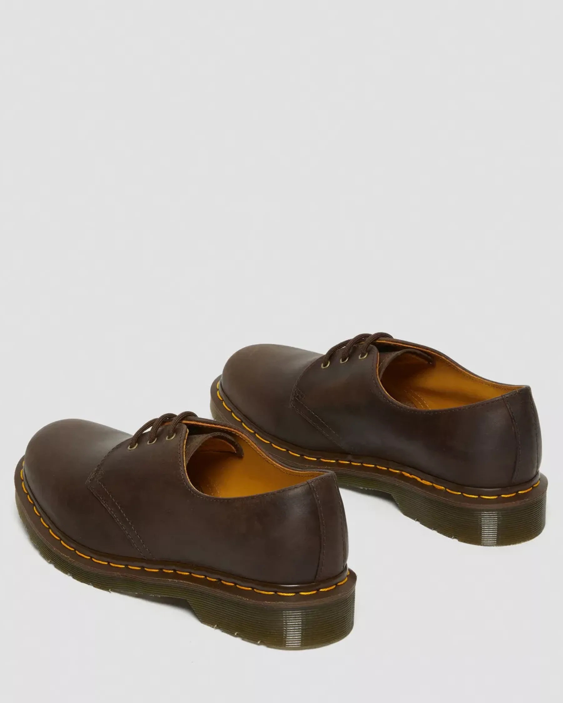Originals|Shoes>Dr. Martens 1461 Crazy Horse Leather Oxford Shoes Brown — Crazy Horse