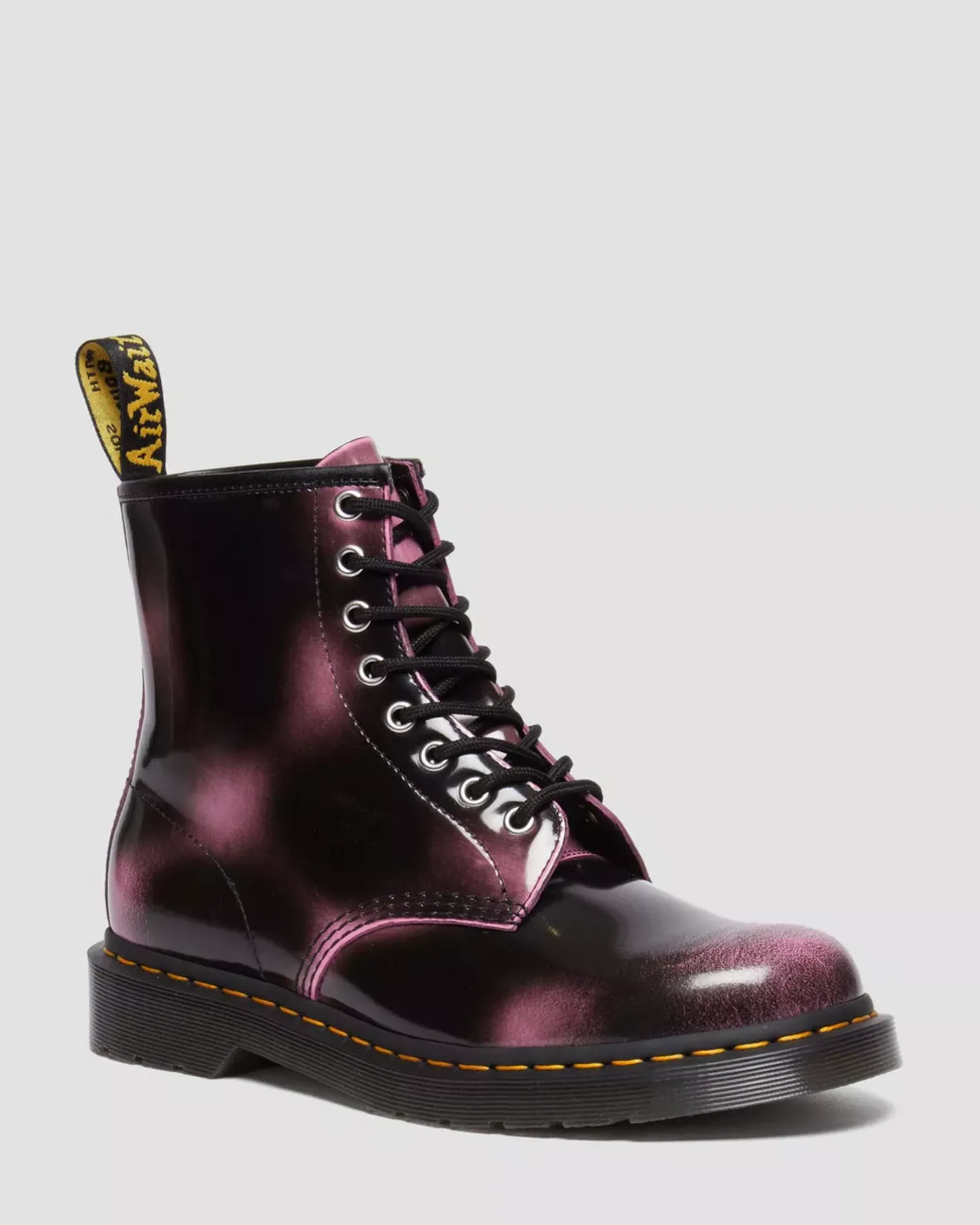Originals|Ankle Boots>Dr. Martens 1460 Distressed Leather Lace Up Boots Pink — Arcadia