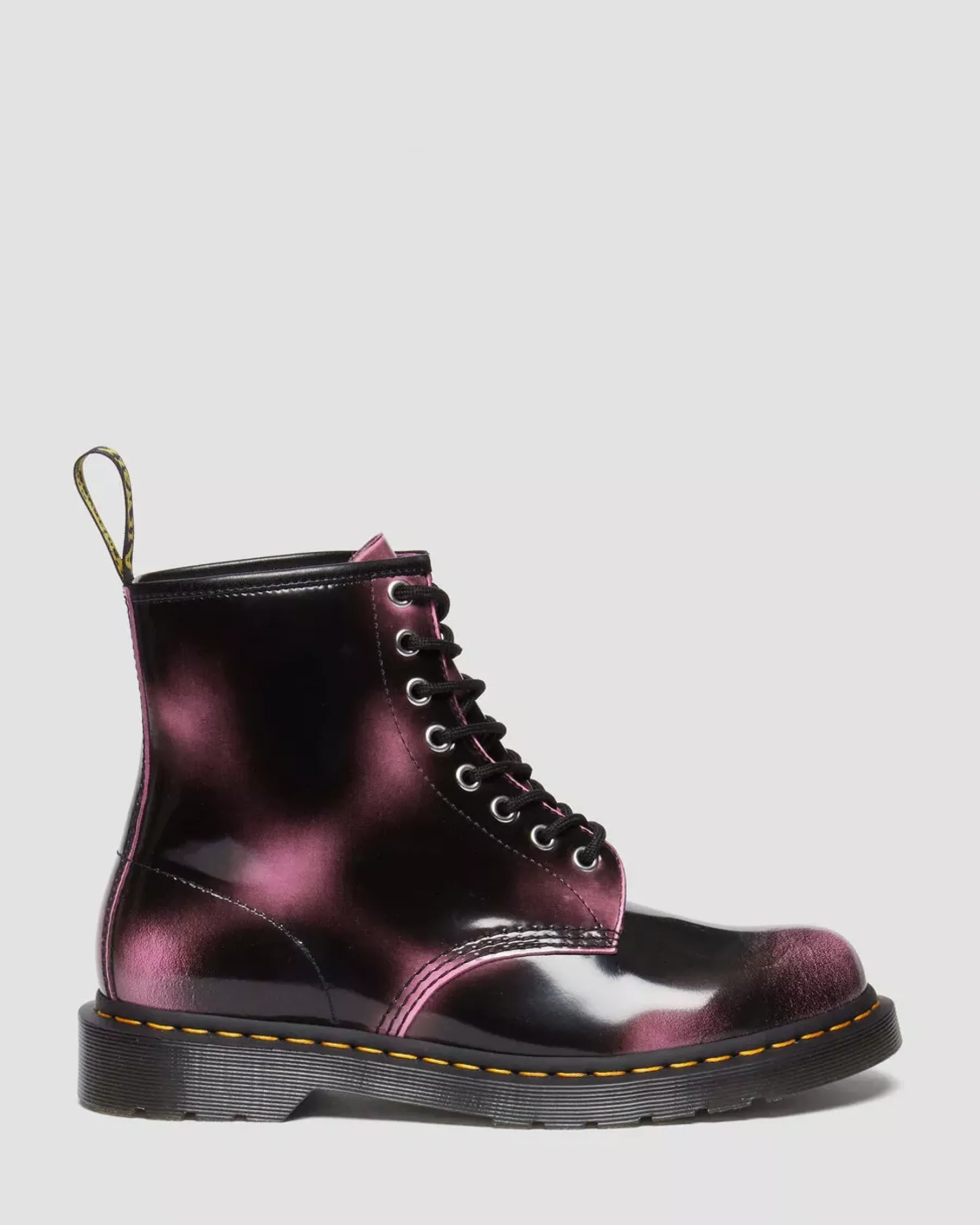 Originals|Ankle Boots>Dr. Martens 1460 Distressed Leather Lace Up Boots Pink — Arcadia