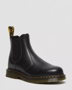 Originals|Winter Boots>Dr. Martens 2976 DM's Wintergrip Leather Chelsea Boots Black — Blizzard Wp