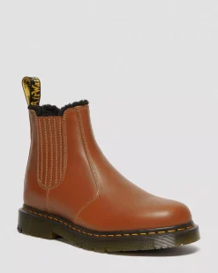 Originals|Winter Boots>Dr. Martens 2976 DM's Wintergrip Leather Chelsea Boots Tan — Blizzard Wp