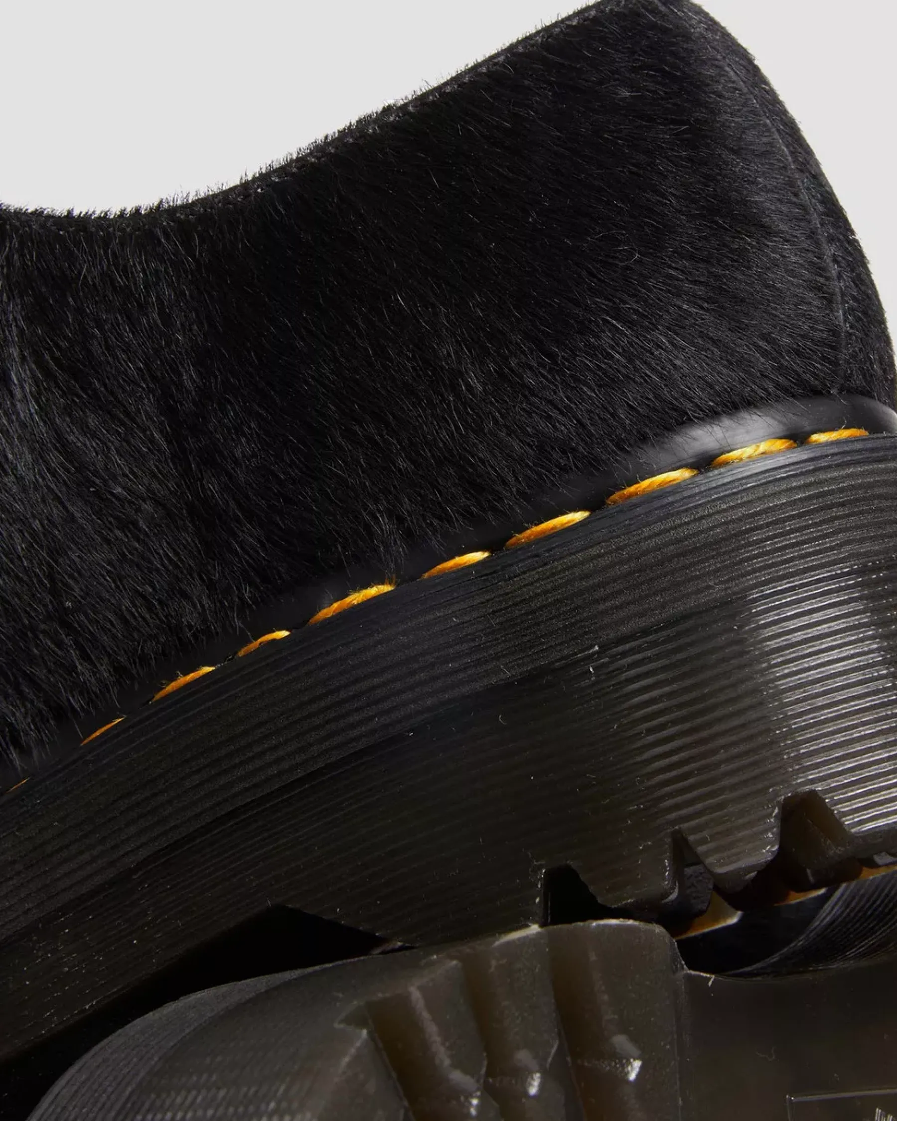 Sale|Originals>Dr. Martens 1461 Hair-On Platform Shoes BLACK HAIR ON — Hair On