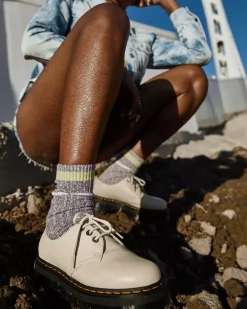 Sale|Originals>Dr. Martens 1461 II Pisa Leather Platform Shoes Parchment Beige — Pisa