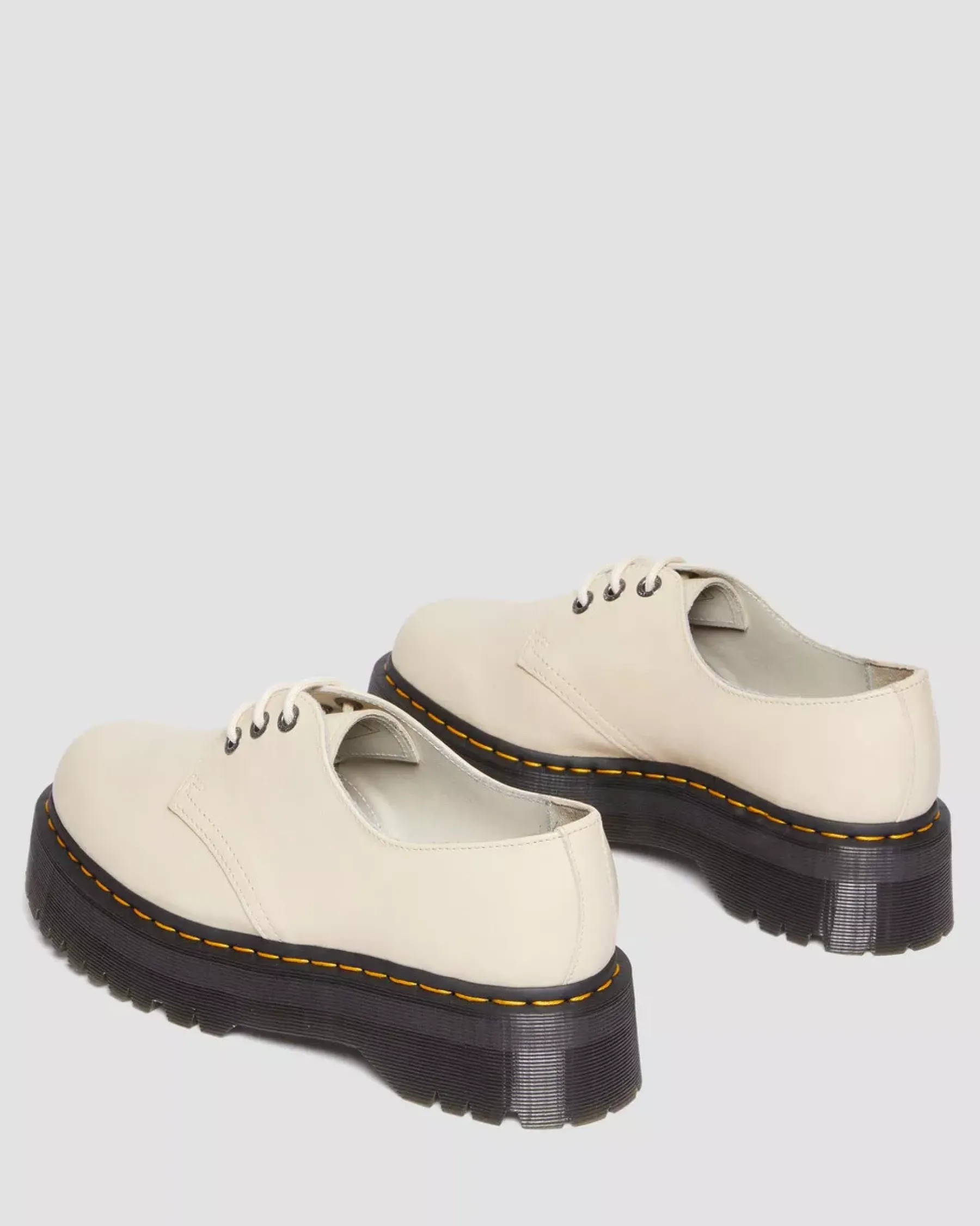 Sale|Originals>Dr. Martens 1461 II Pisa Leather Platform Shoes Parchment Beige — Pisa