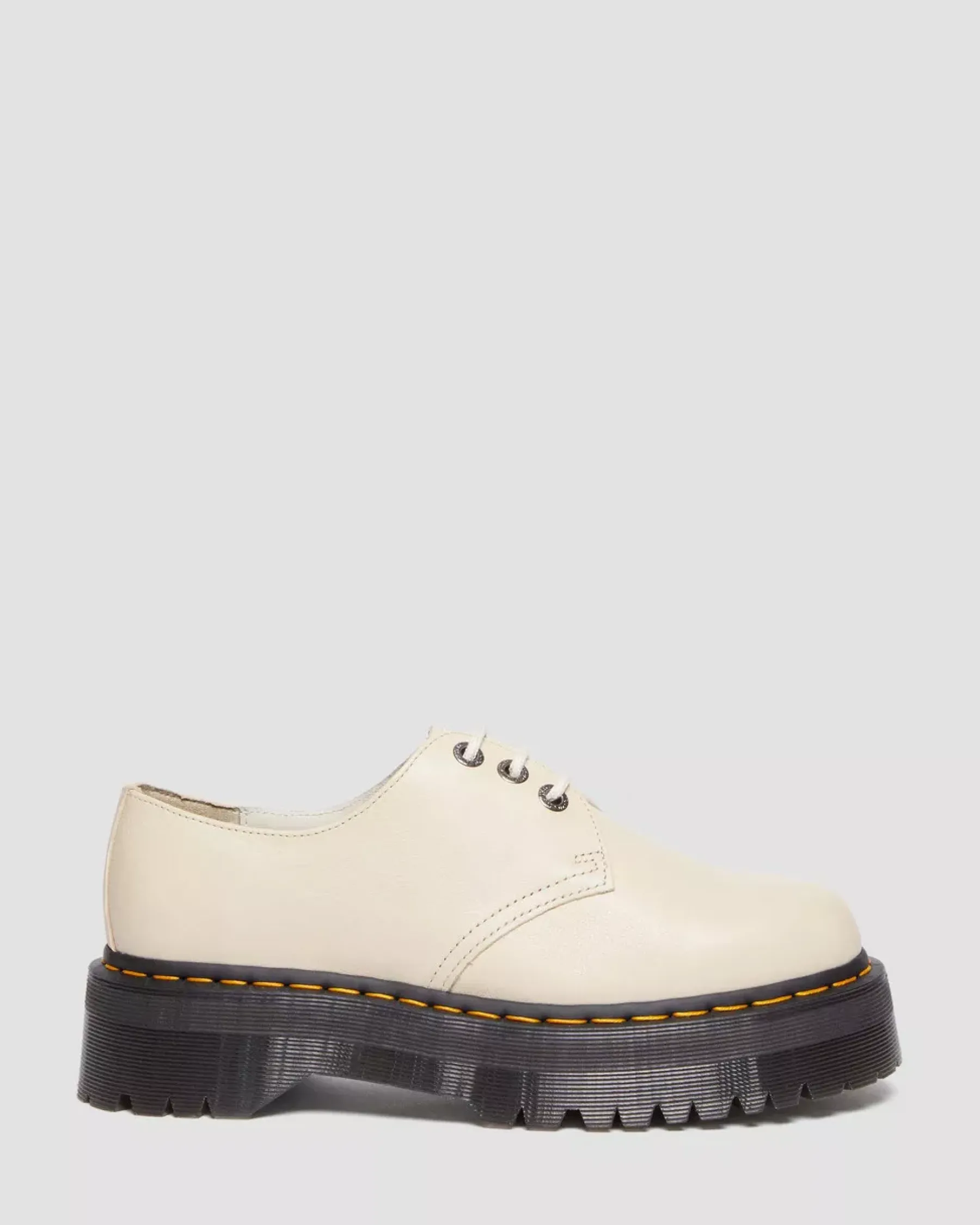 Sale|Originals>Dr. Martens 1461 II Pisa Leather Platform Shoes Parchment Beige — Pisa