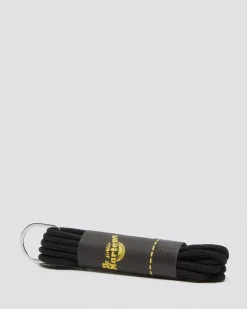 Laces|Accessories>Dr. Martens 55 Inch Round Shoe Laces (8-10 Eye) Black — Polyester