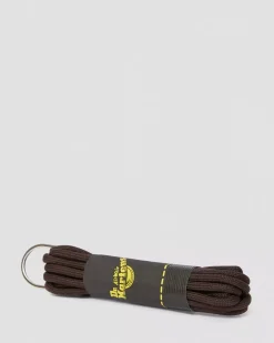 Laces|Accessories>Dr. Martens 55 Inch Round Shoe Laces (8-10 Eye) Brown — Polyester