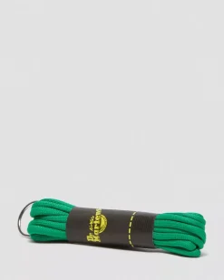 Laces|Accessories>Dr. Martens 55 Inch Round Shoe Laces (8-10 Eye) Green — Polyester