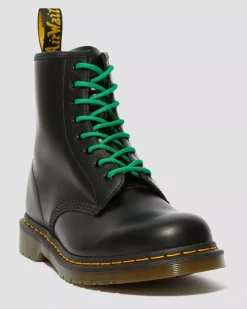 Laces|Accessories>Dr. Martens 55 Inch Round Shoe Laces (8-10 Eye) Green — Polyester