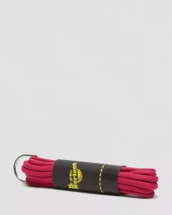 Laces|Accessories>Dr. Martens 55 Inch Round Shoe Laces (8-10 Eye) Pink — Polyester