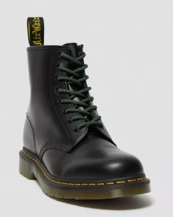 Laces|Accessories>Dr. Martens 55 Inch Round Shoe Laces (8-10 Eye) Dark Green — Polyester