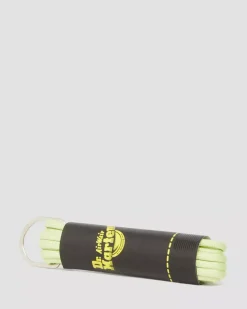 Laces|Accessories>Dr. Martens 55 Inch Round Shoe Laces (8-10 Eye) Lime Green — Polyester