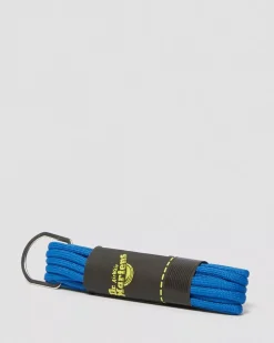 Laces|Accessories>Dr. Martens 55 Inch Round Shoe Laces (8-10 Eye) Blue — Polyester