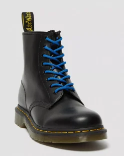 Laces|Accessories>Dr. Martens 55 Inch Round Shoe Laces (8-10 Eye) Blue — Polyester