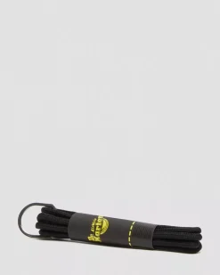 Accessories|Laces>Dr. Martens 26 Inch Round Shoe Laces (3-Eye) Black — Cotton
