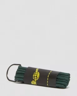 Laces|Accessories>Dr. Martens 26 Inch Round Shoe Laces (3-Eye) Dark Green — Cotton