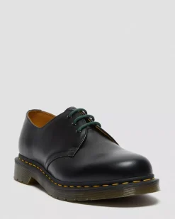 Laces|Accessories>Dr. Martens 26 Inch Round Shoe Laces (3-Eye) Dark Green — Cotton