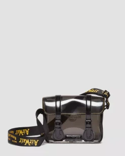 Accessories|Bags>Dr. Martens 7 Inch Transparent Crossbody Bag Black