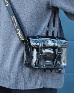 Accessories|Bags>Dr. Martens 7 Inch Transparent Crossbody Bag Black
