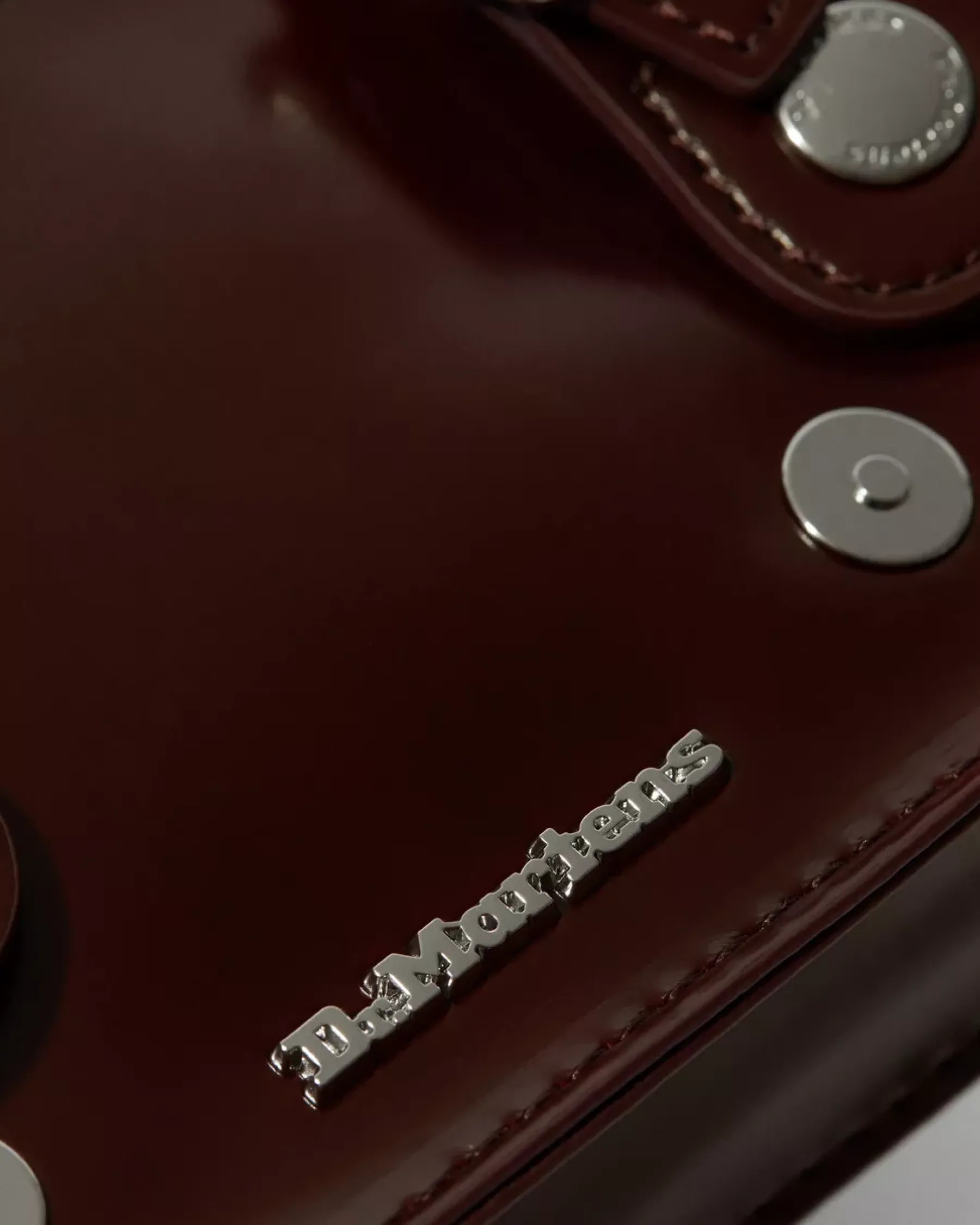Accessories|Bags>Dr. Martens 7 Inch Vegan Crossbody Bag Cherry Red — Oxford Rub Off