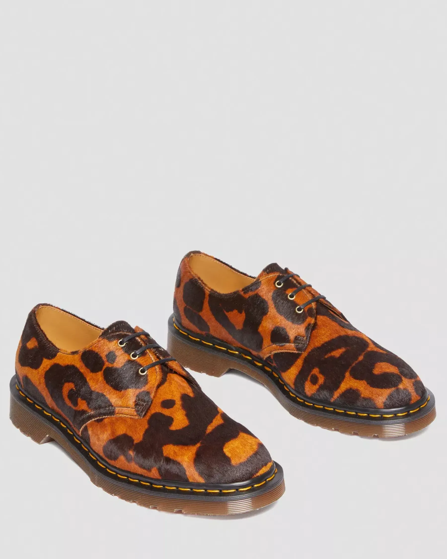 Sale|Originals>Dr. Martens 1461 Made in England Hair On Oxford Shoes Ocelot — Hair On