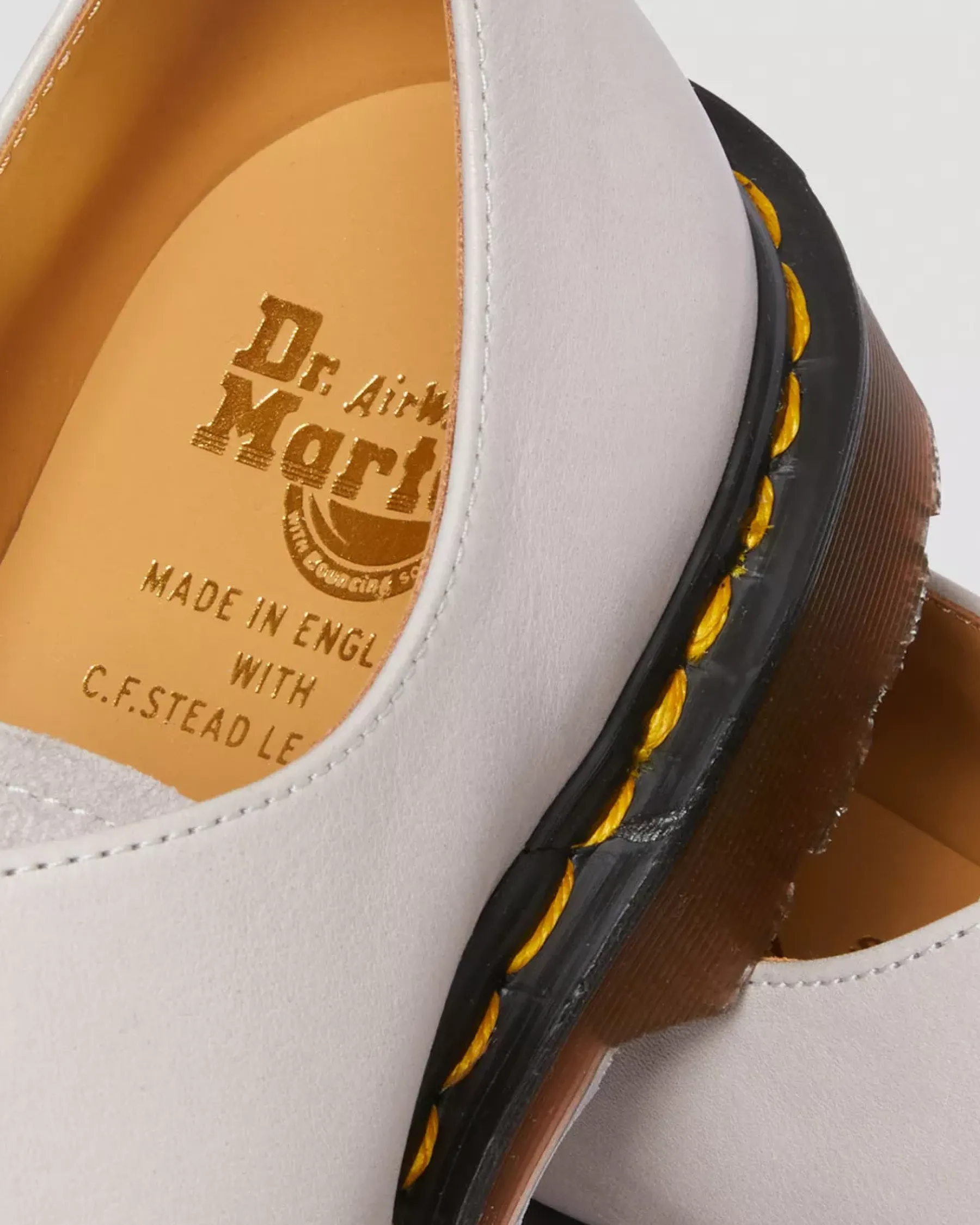 Sale|Originals>Dr. Martens 1461 Made in England Suede Oxford Shoes Pewter — Reverse Grain Suede