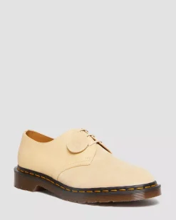 Sale|Originals>Dr. Martens 1461 Made in England Suede Oxford Shoes Mustard — Reverse Grain Suede