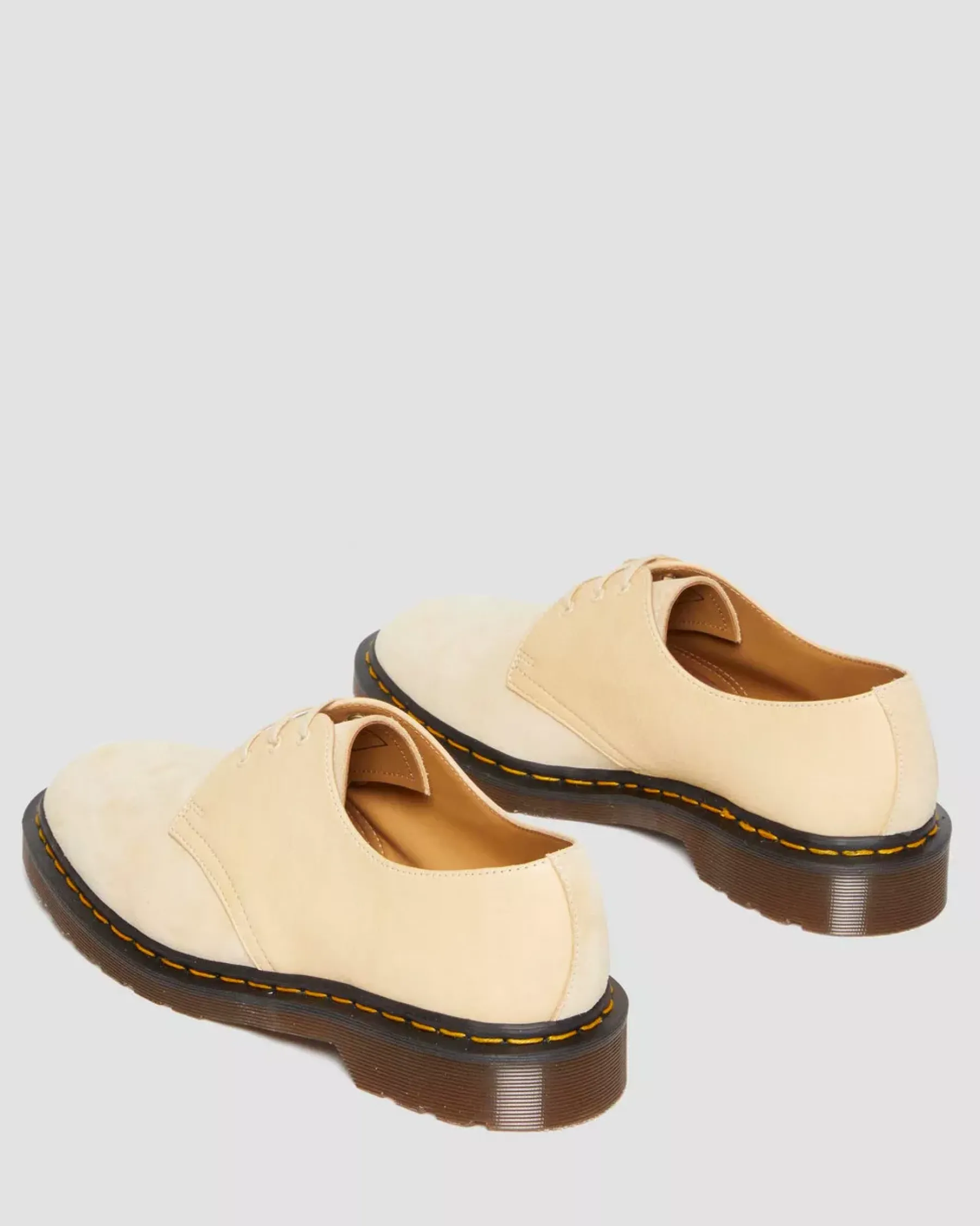 Sale|Originals>Dr. Martens 1461 Made in England Suede Oxford Shoes Mustard — Reverse Grain Suede