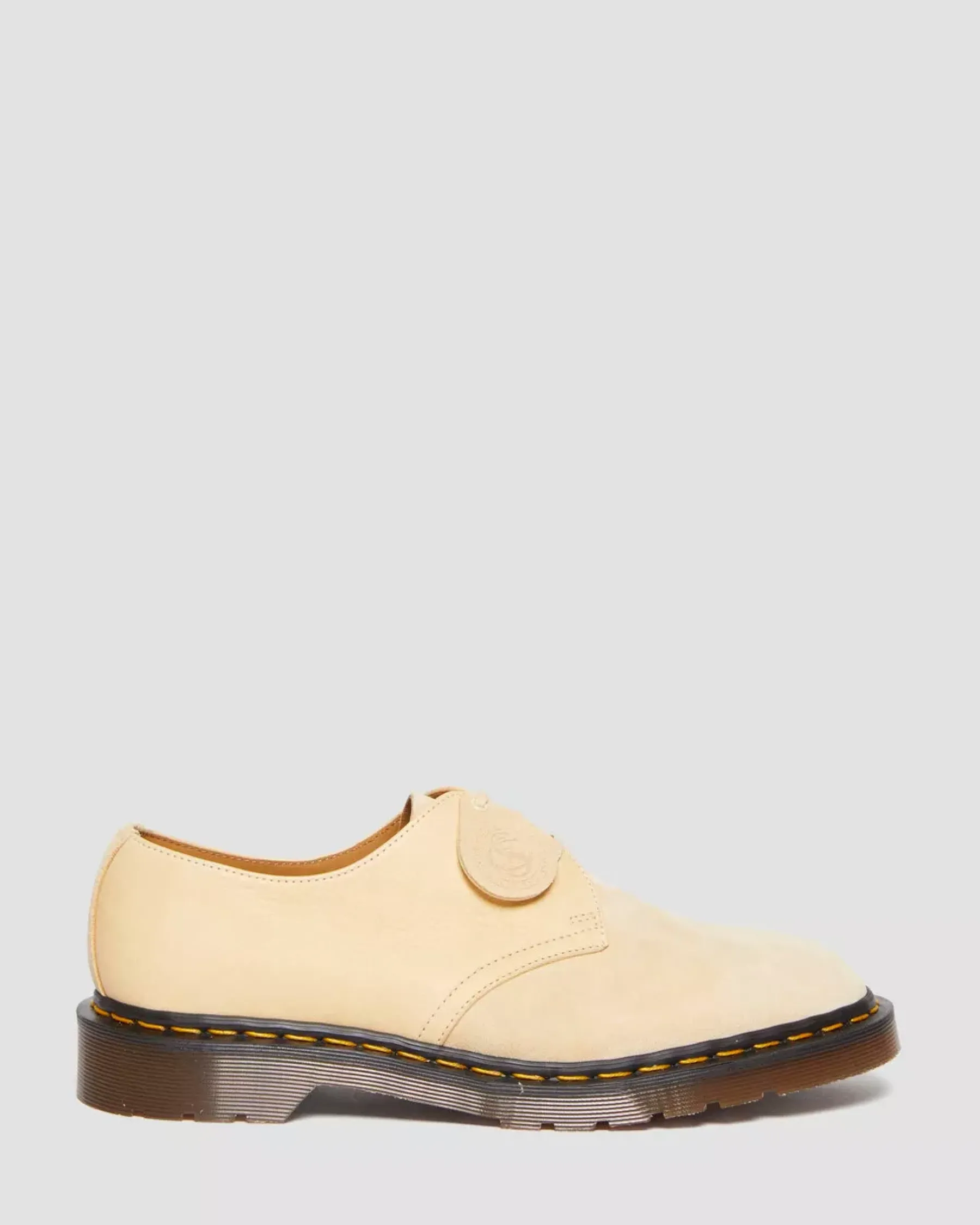 Sale|Originals>Dr. Martens 1461 Made in England Suede Oxford Shoes Mustard — Reverse Grain Suede