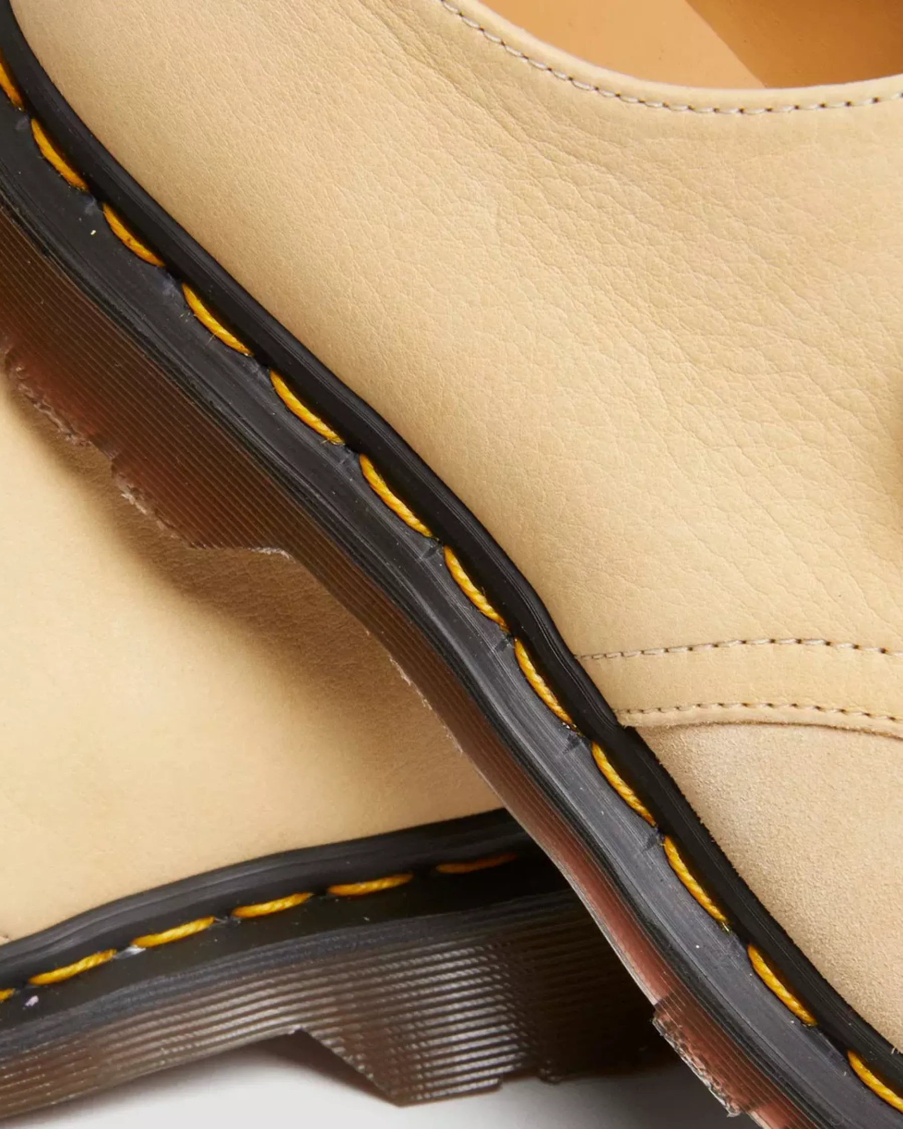 Sale|Originals>Dr. Martens 1461 Made in England Suede Oxford Shoes Mustard — Reverse Grain Suede