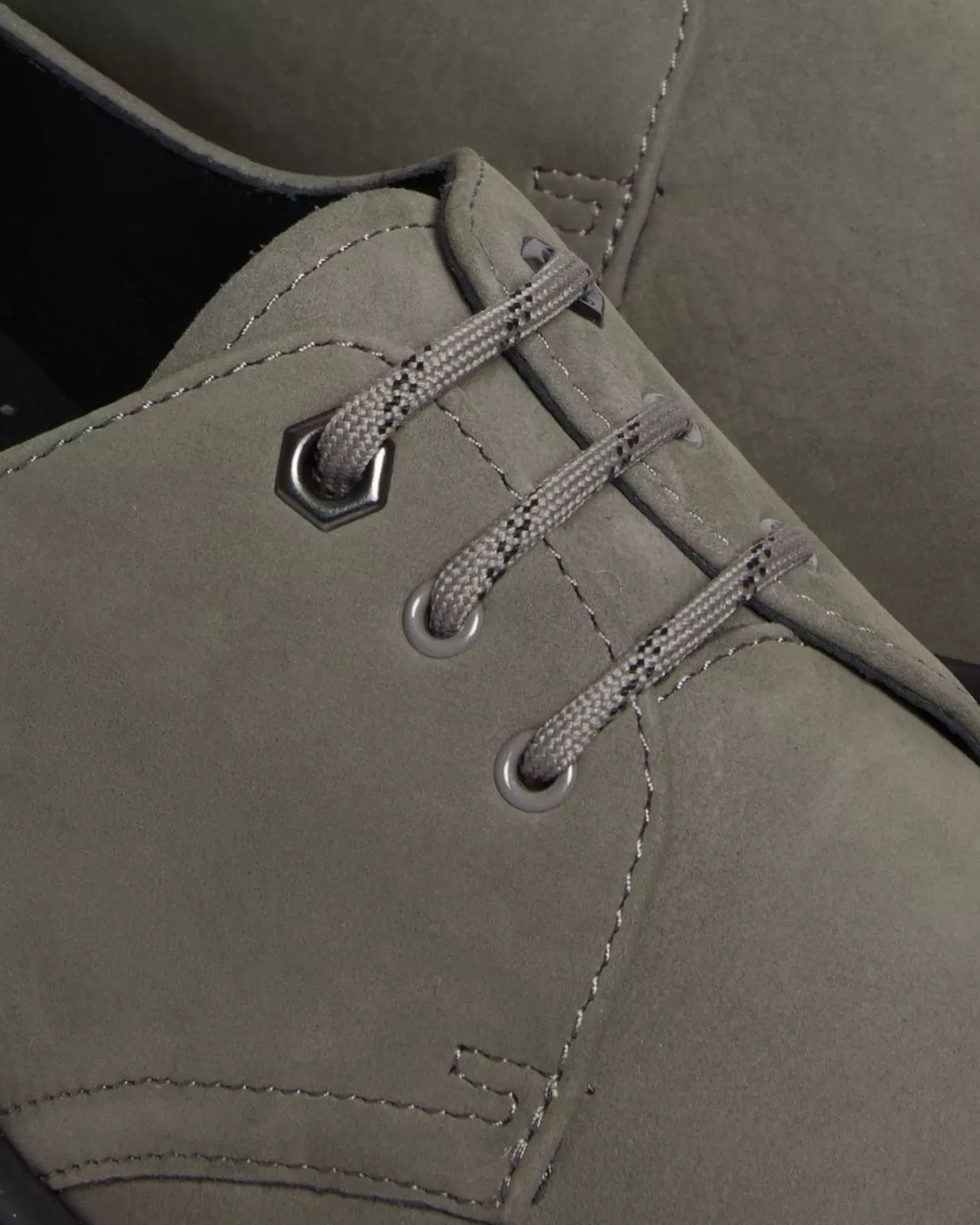 Sale|Originals>Dr. Martens 1461 Milled Nubuck Oxford Shoes NICKEL GREY — Milled Nubuck Wp