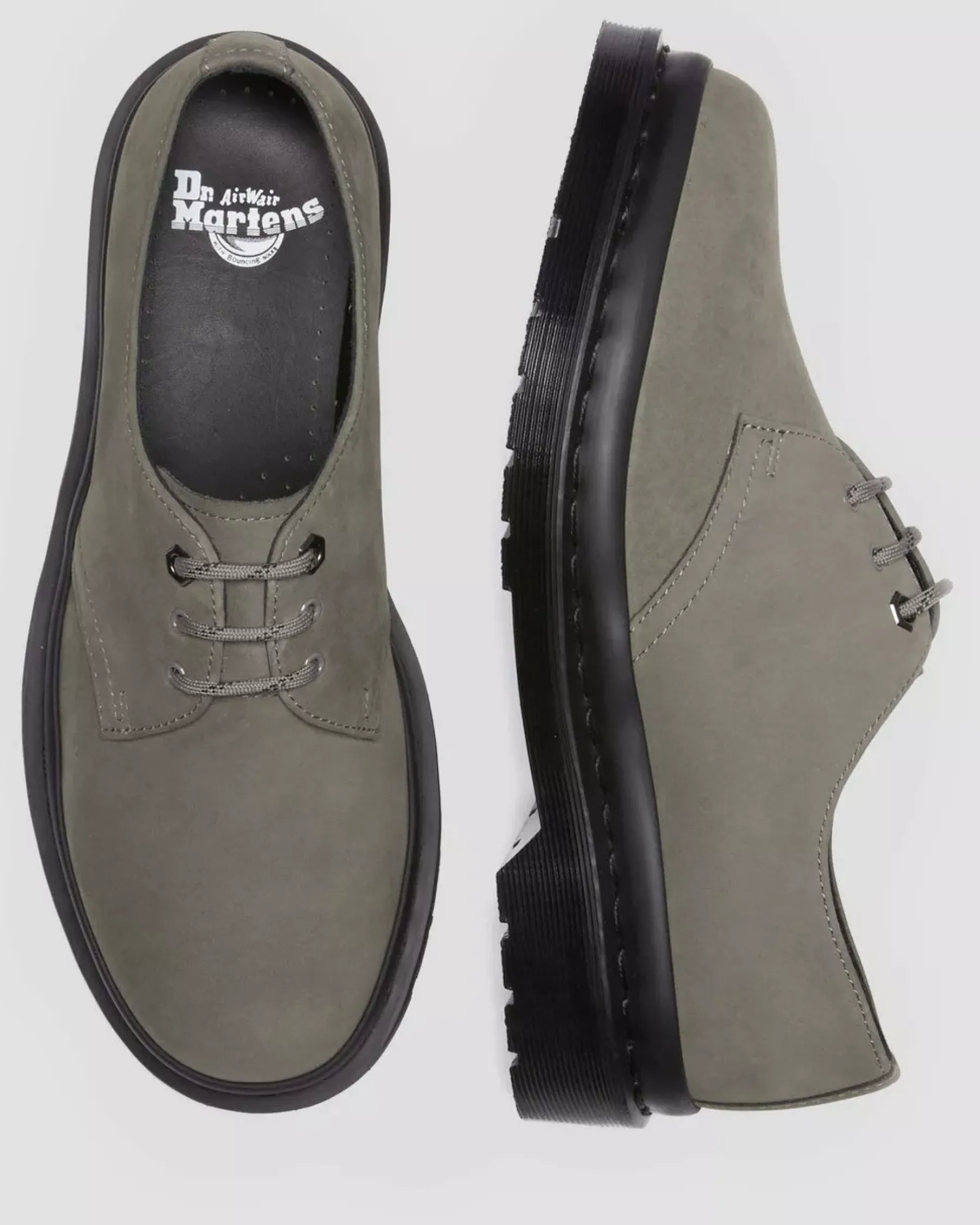 Sale|Originals>Dr. Martens 1461 Milled Nubuck Oxford Shoes NICKEL GREY — Milled Nubuck Wp
