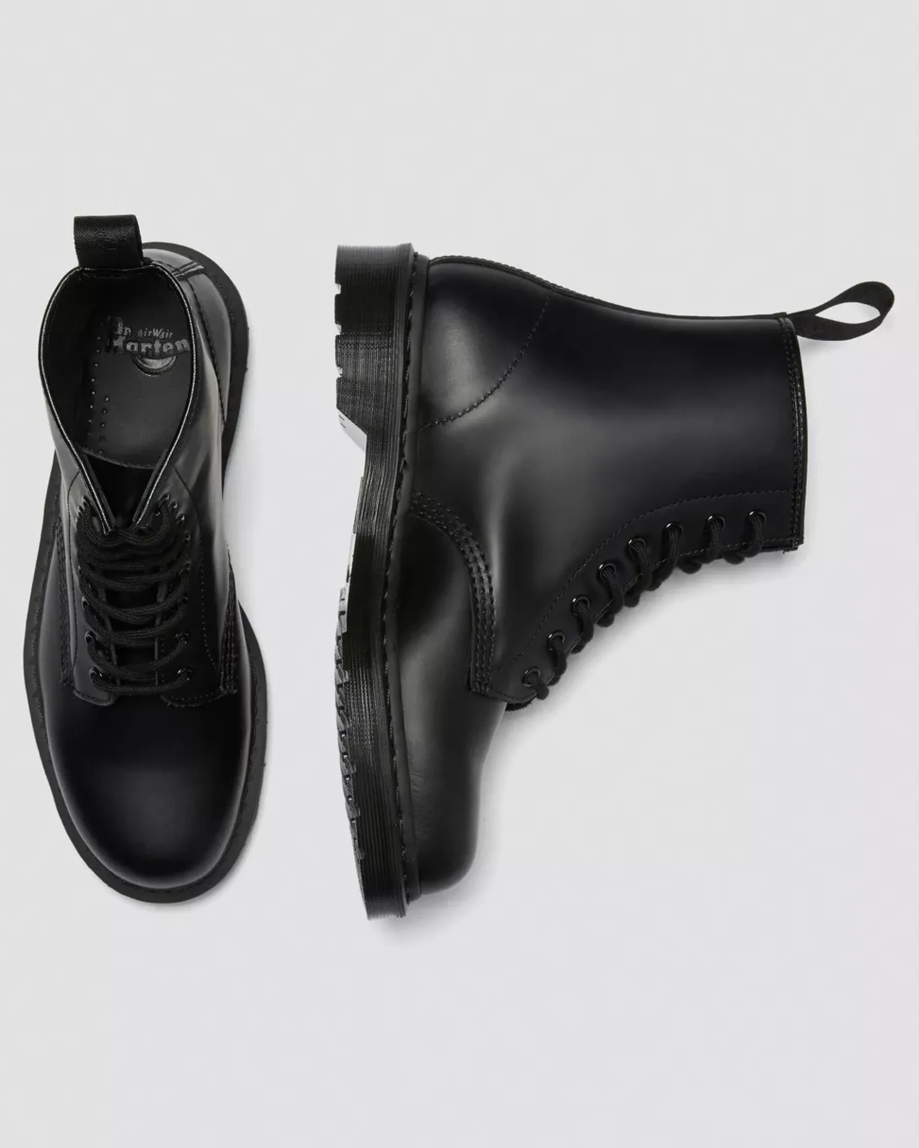 Originals|Bestsellers>Dr. Martens 1460 Mono Smooth Leather Lace Up Boots Black — Smooth Leather