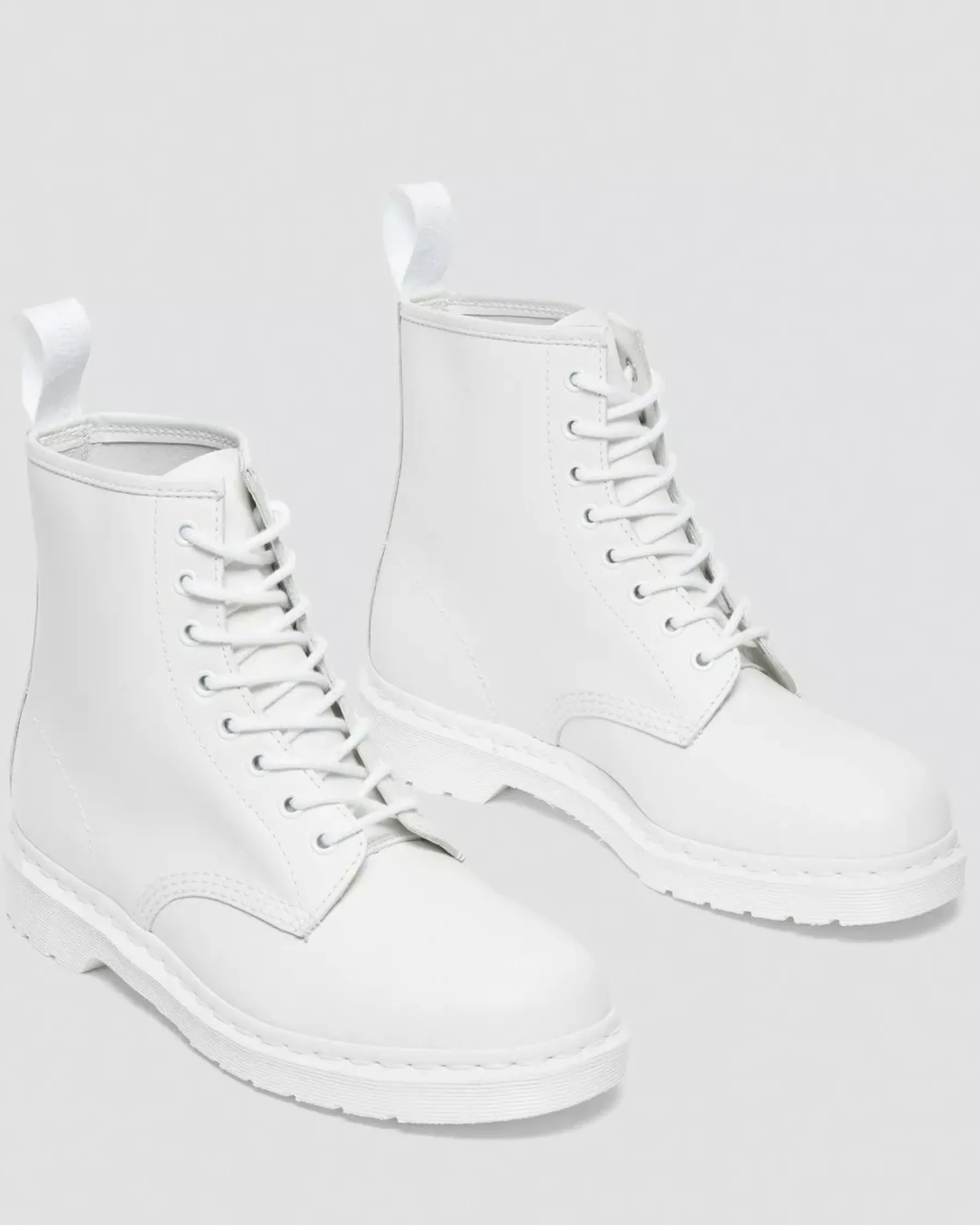 Sale|Originals>Dr. Martens 1460 Mono Smooth Leather Lace Up Boots White — Smooth Leather