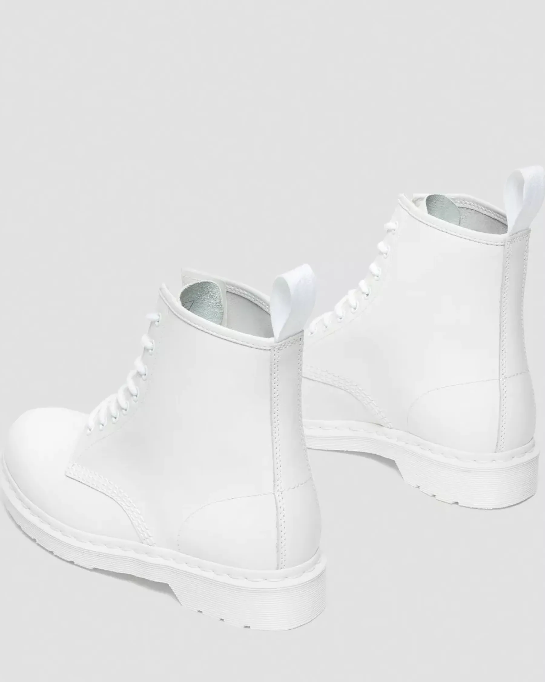 Sale|Originals>Dr. Martens 1460 Mono Smooth Leather Lace Up Boots White — Smooth Leather