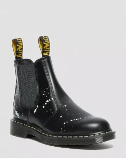Sale|Originals>Dr. Martens 2976 Neighborhood Smooth Leather Chelsea Boots Black — Smooth Leather