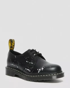Sale|Originals>Dr. Martens 1461 Neighborhood Smooth Leather Oxford Shoes Black — Smooth Leather