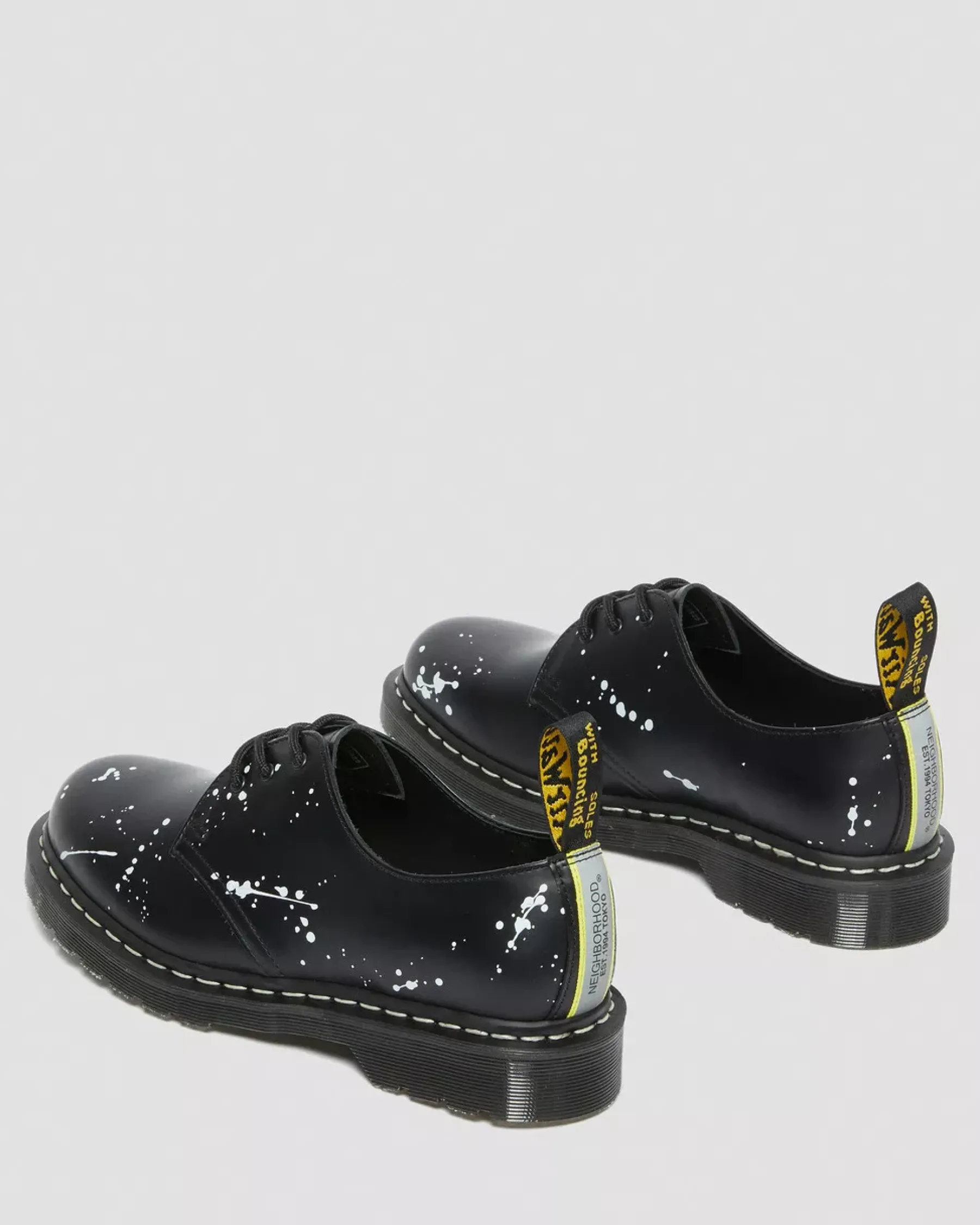 Sale|Originals>Dr. Martens 1461 Neighborhood Smooth Leather Oxford Shoes Black — Smooth Leather